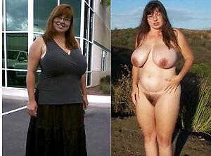 Fat Granny Sluts Dressed Undressed - Mature Women Dressed Undressed Pictures