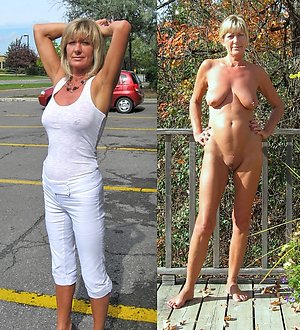 Dress And Undressed Chubby Chicks - Mature Women Dressed Undressed Pictures